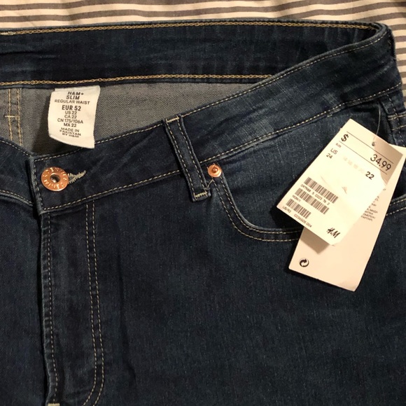 H&M+ slim fit jeans - Picture 2 of 2
